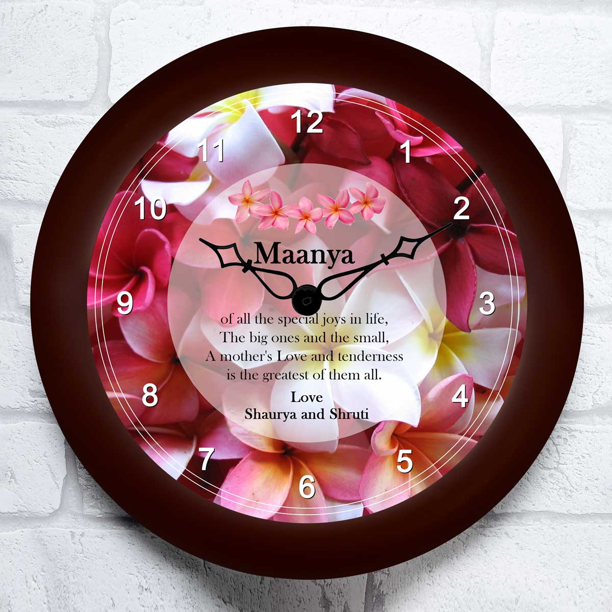 Flower Decorated Clock,paper Quilling Art,personalized Gift for Girls Women,wedding  Gift,home Decor,8 Inches Framed Artmother's Day Gift - Etsy | Paper  quilling jewelry, Paper crafts, Paper quilling